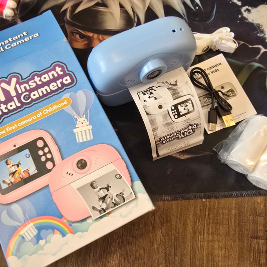 Camera Printer, Click Photo Print, Inkless, Bluetooth HD Print, Android, iOS. Instant Print