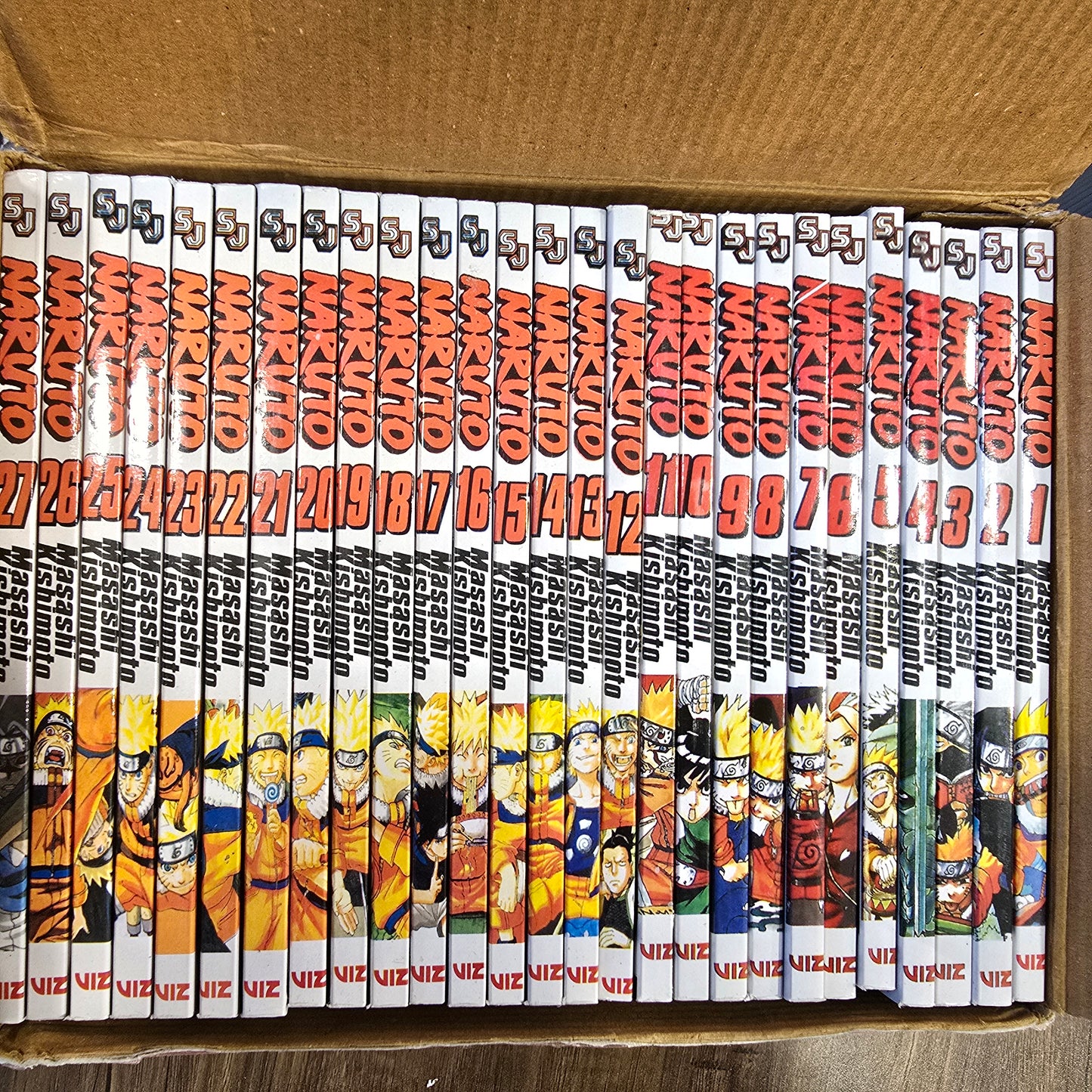 Naruto Manga Complete Set