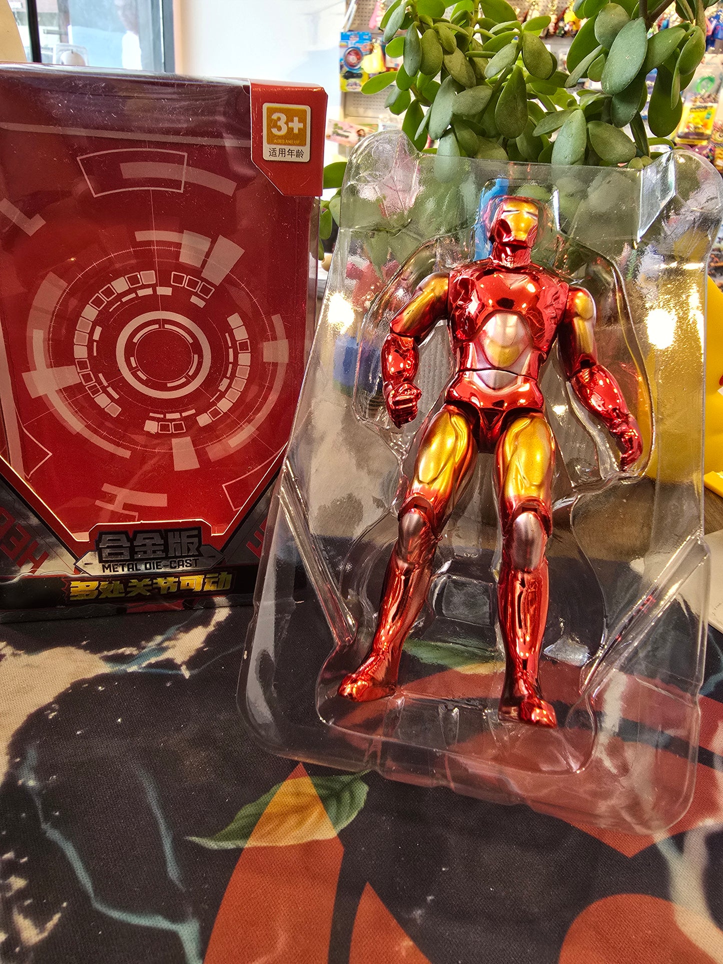 DLX Marvel Studios The Infinity Saga, Iron Man Mark 6, 1/12 Scale, ABS, PVC, Zinc Alloy & Other Metal, Painted Action Figure