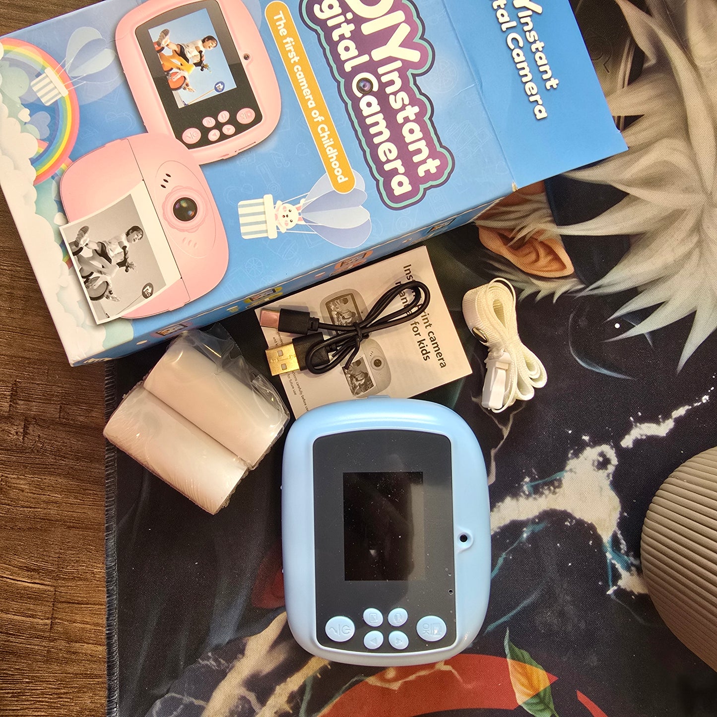 Camera Printer, Click Photo Print, Inkless, Bluetooth HD Print, Android, iOS. Instant Print