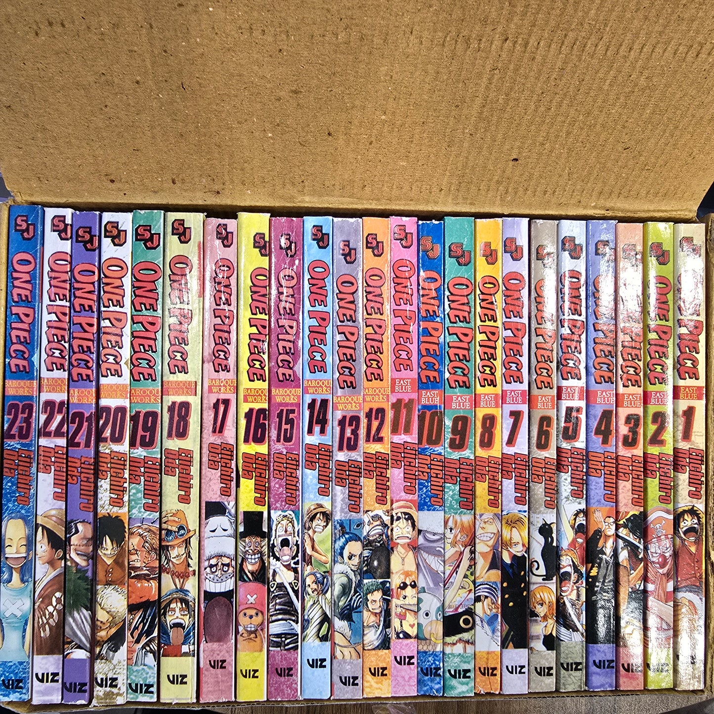 One Piece Complete Manga Set