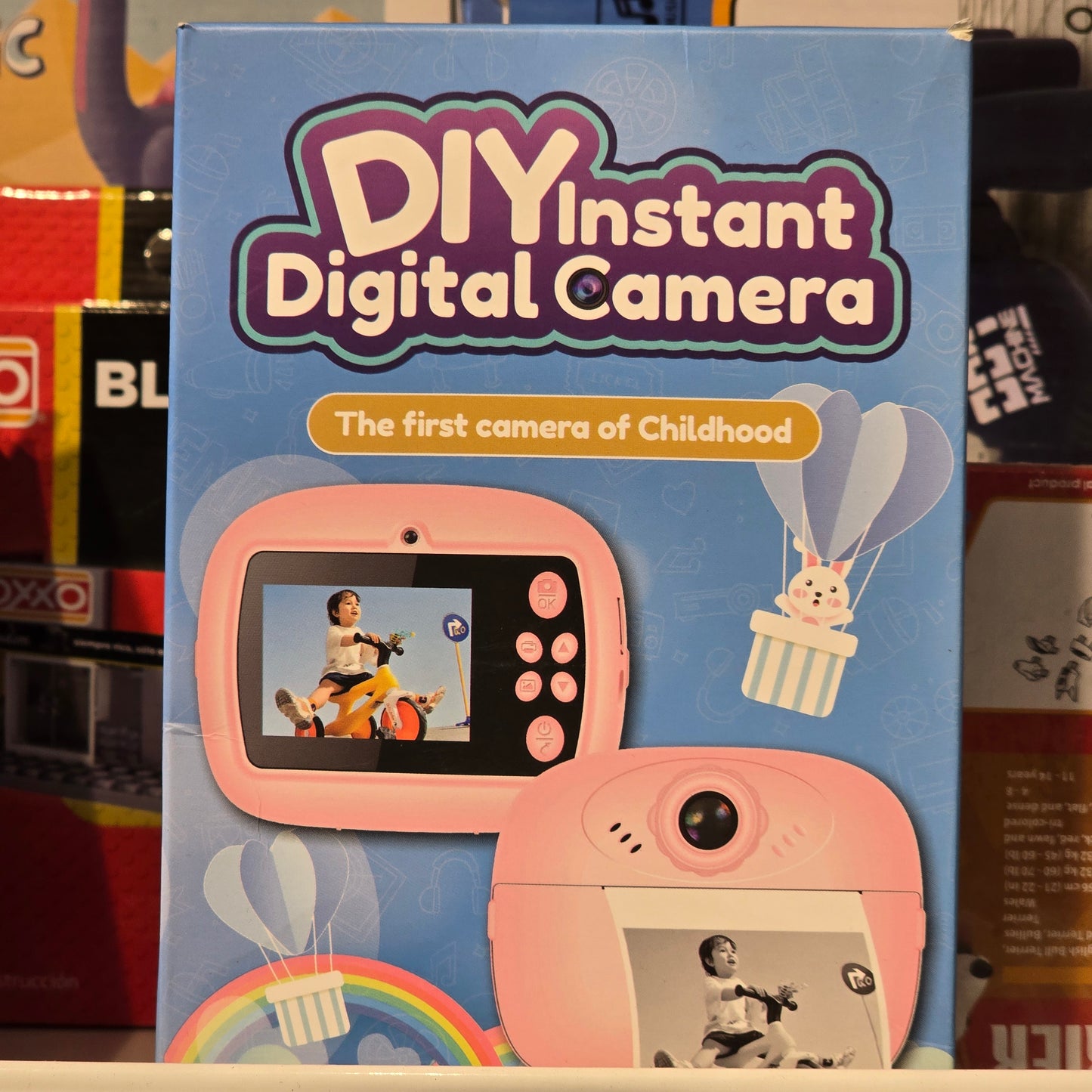 Camera Printer, Click Photo Print, Inkless, Bluetooth HD Print, Android, iOS. Instant Print