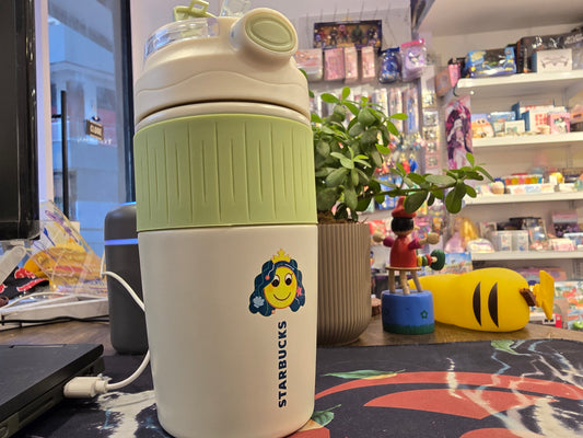 Starbucks Official Merchandise Sipper Starbucks 2020 Classic Green & White Traveler Tumbler Coffee Mug (12 Oz, Ceramic), 12 ounce