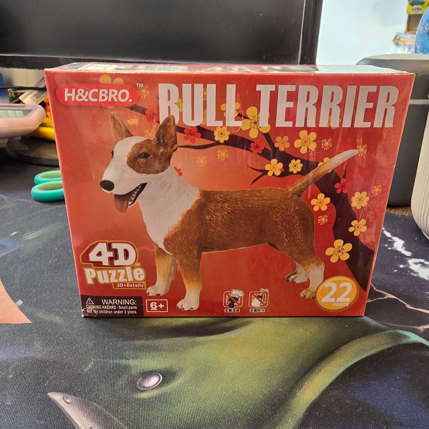 4D Puzzle Bull Terrier