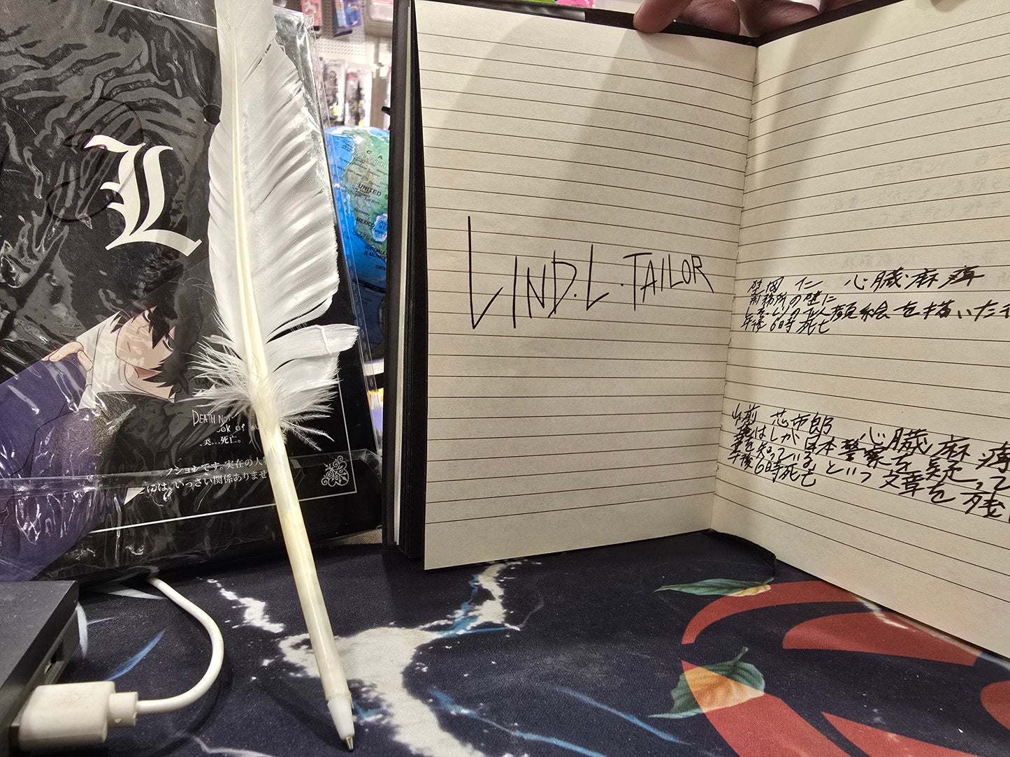 Death Note Anime Cosplay Notebook Most Accurate Notebook Ever Premium Black Matte Cover