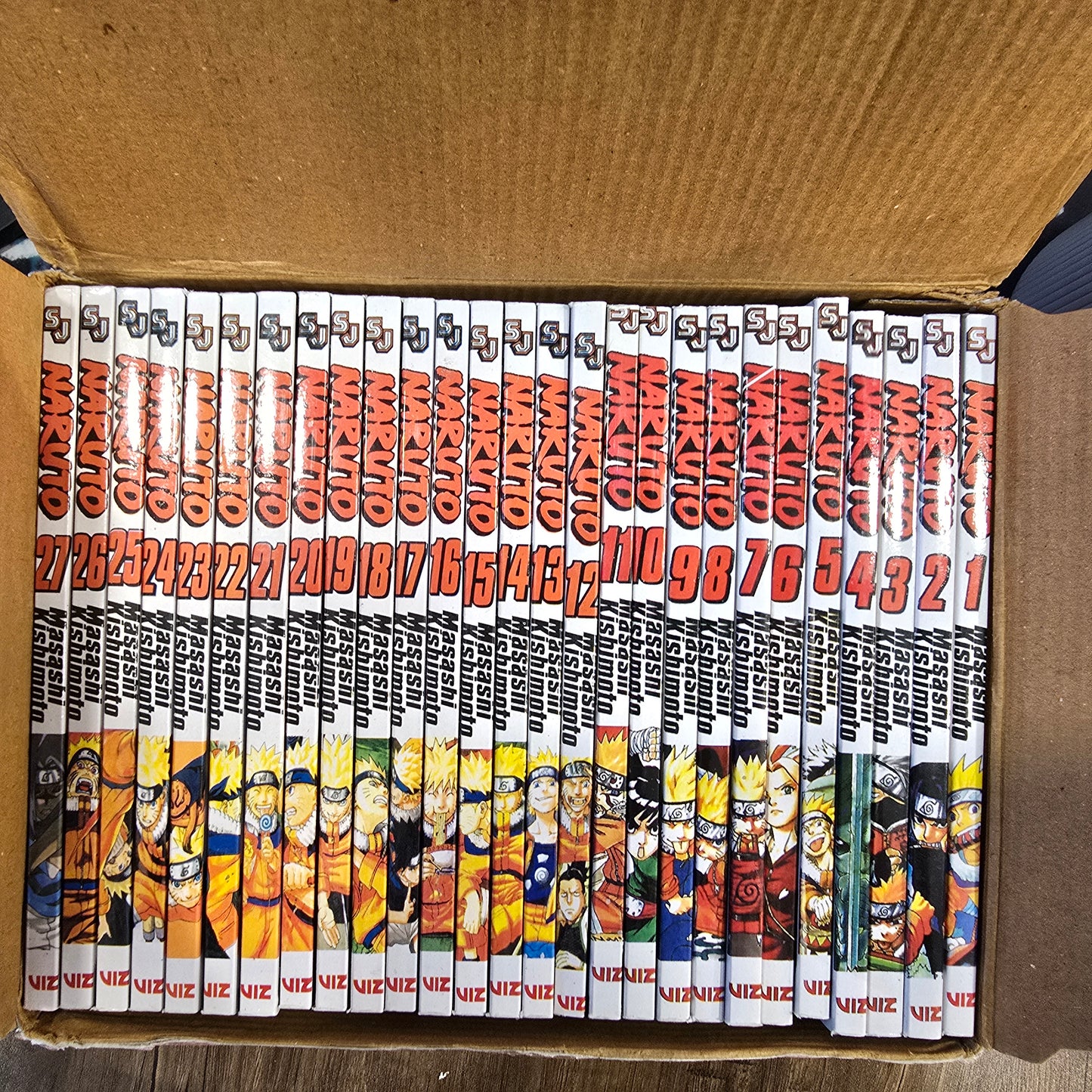 Naruto Manga Complete Set