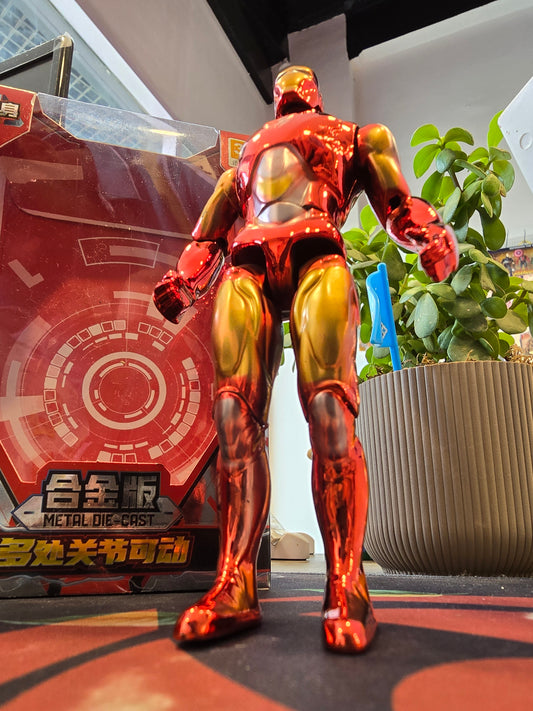 DLX Marvel Studios The Infinity Saga, Iron Man Mark 6, 1/12 Scale, ABS, PVC, Zinc Alloy & Other Metal, Painted Action Figure