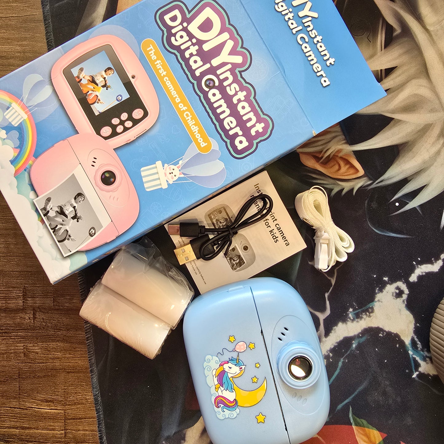 Camera Printer, Click Photo Print, Inkless, Bluetooth HD Print, Android, iOS. Instant Print