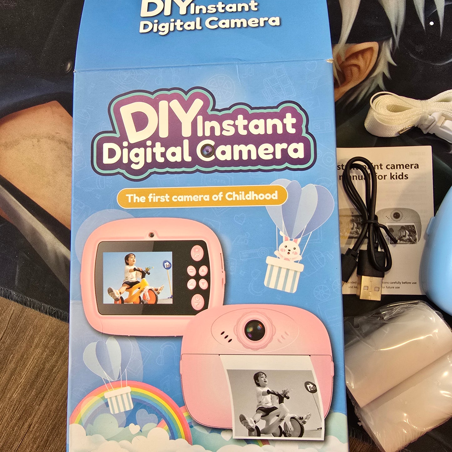 Camera Printer, Click Photo Print, Inkless, Bluetooth HD Print, Android, iOS. Instant Print