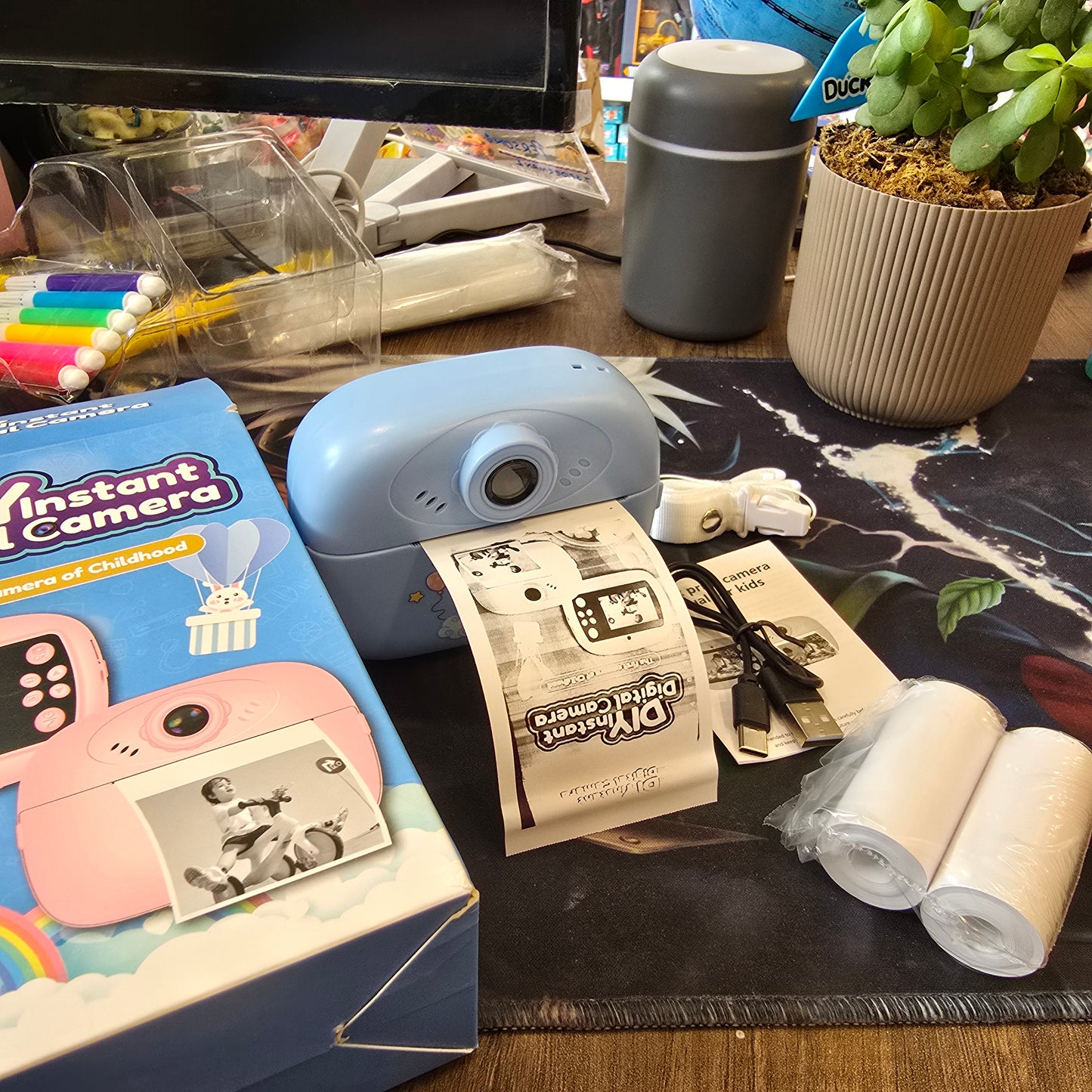 Camera Printer, Click Photo Print, Inkless, Bluetooth HD Print, Android, iOS. Instant Print